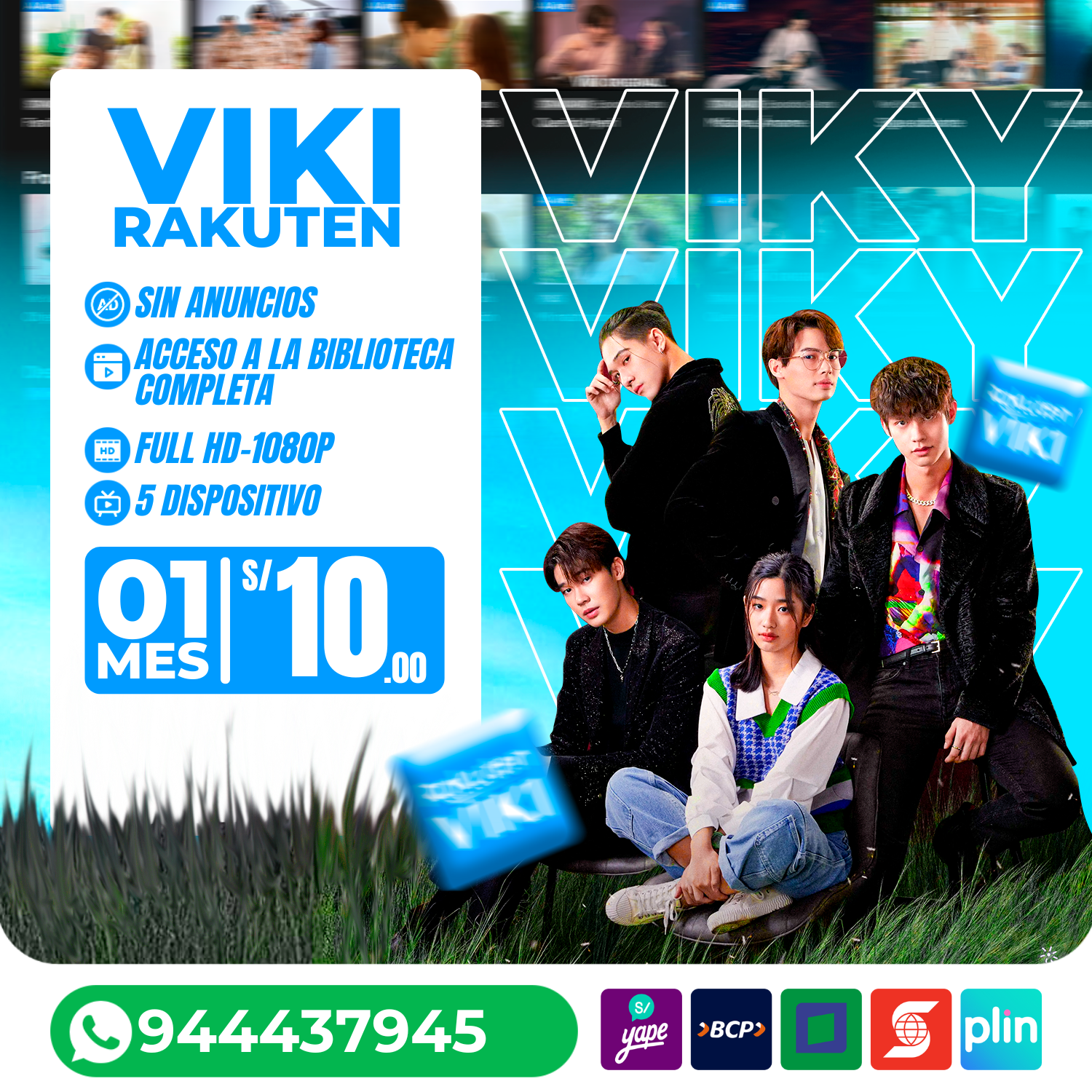 🌟 Rakuten Viki 📺✨ | Cuenta Completa 🔓🎬