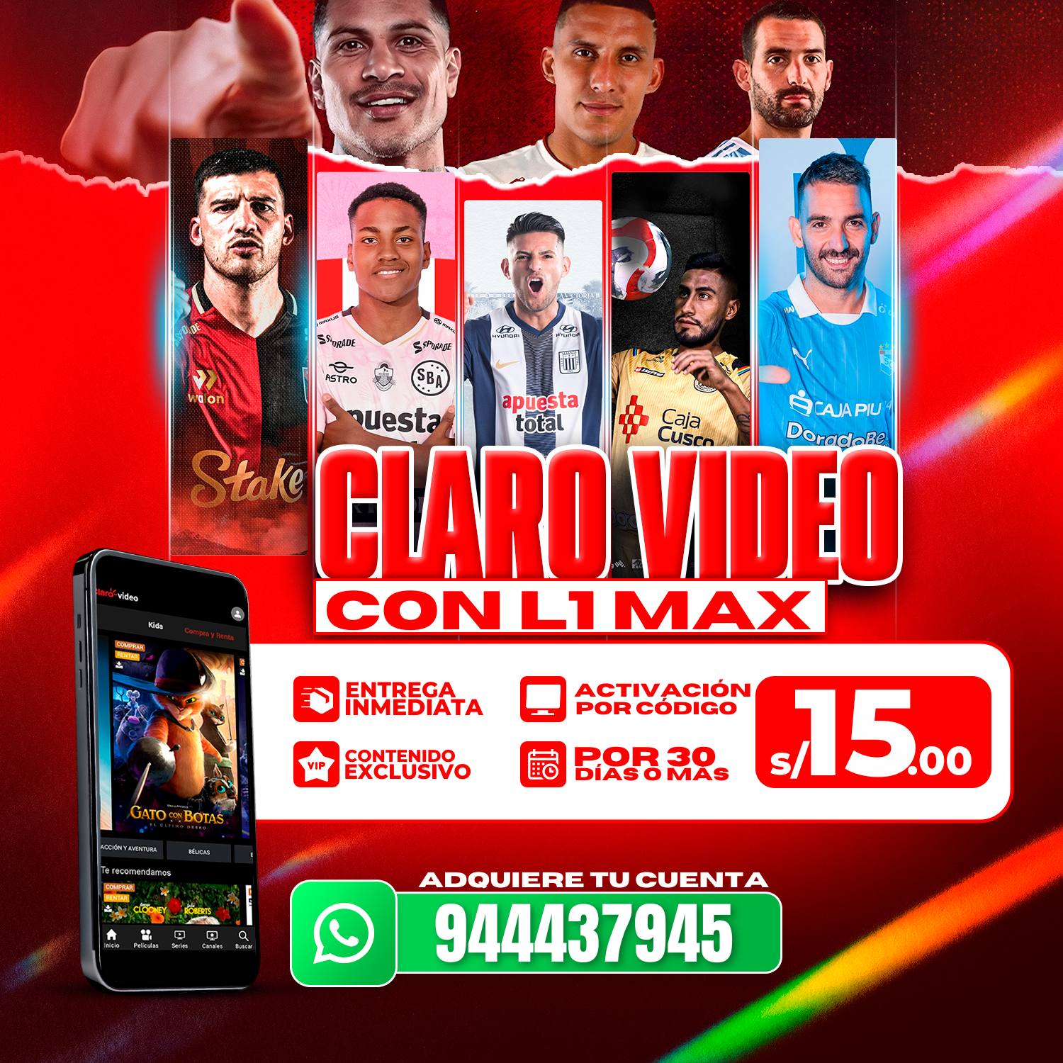 📱 Claro Video 🎬✨ | Perfil 👤🔑