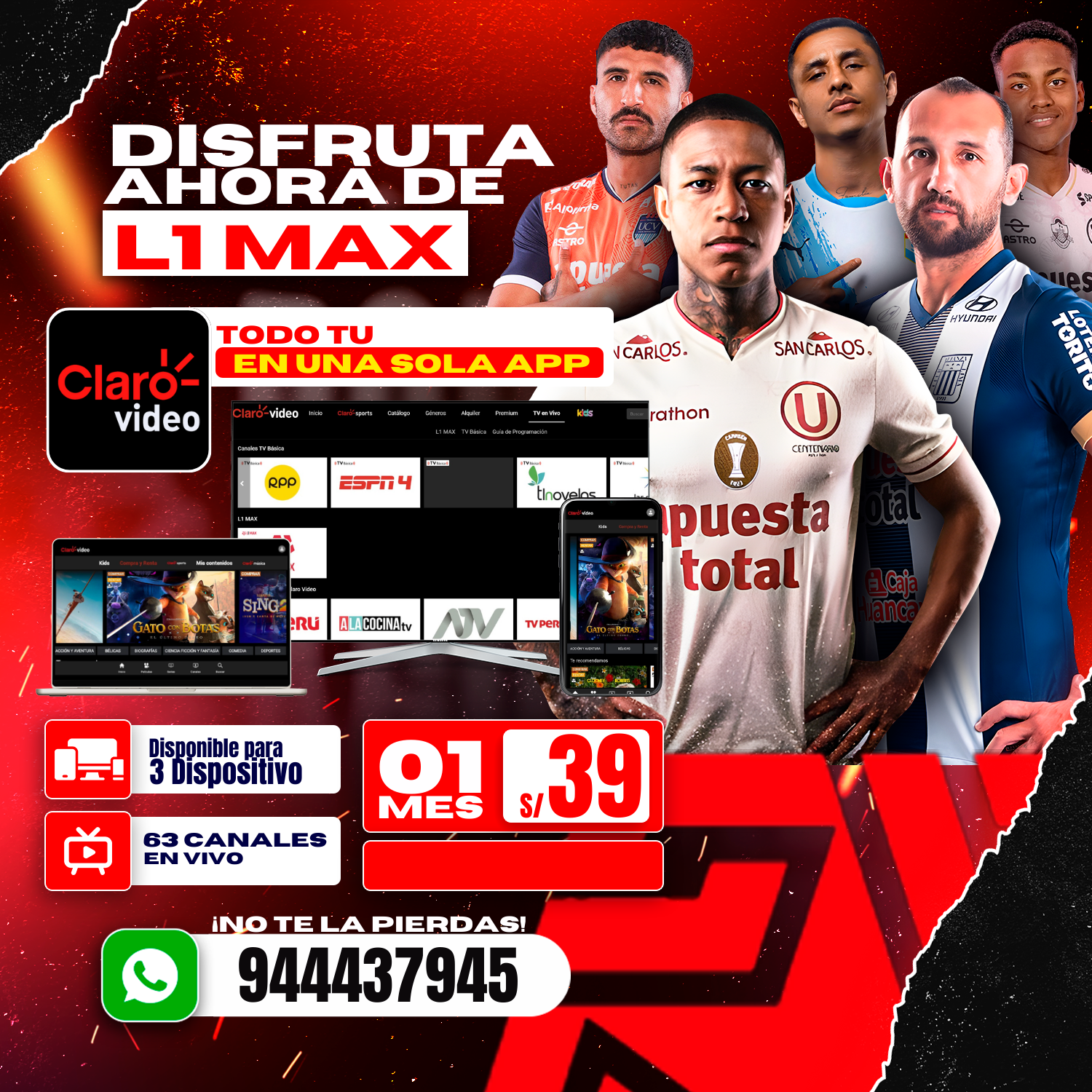 📱 Claro Video 🎬✨ | Cuenta Completa 🔓✅