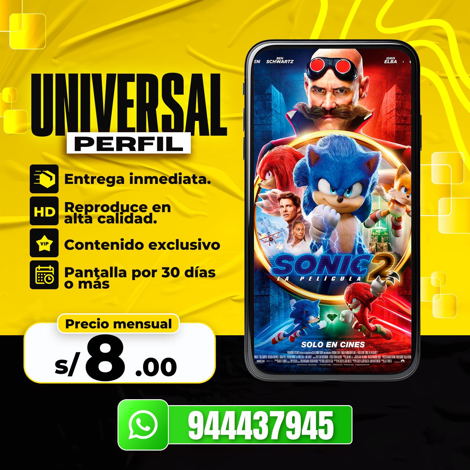 🌍 Universal+ 🎬✨ | Perfil 👤🔥