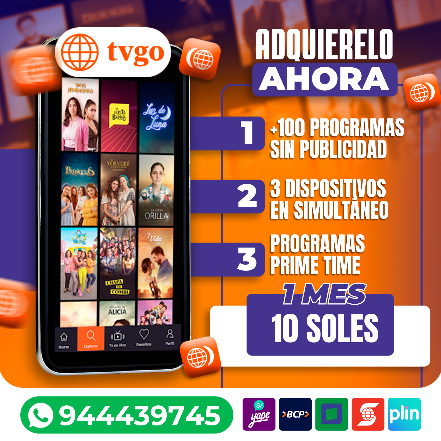 🌟 América TV Go Perfil 📺✨ 