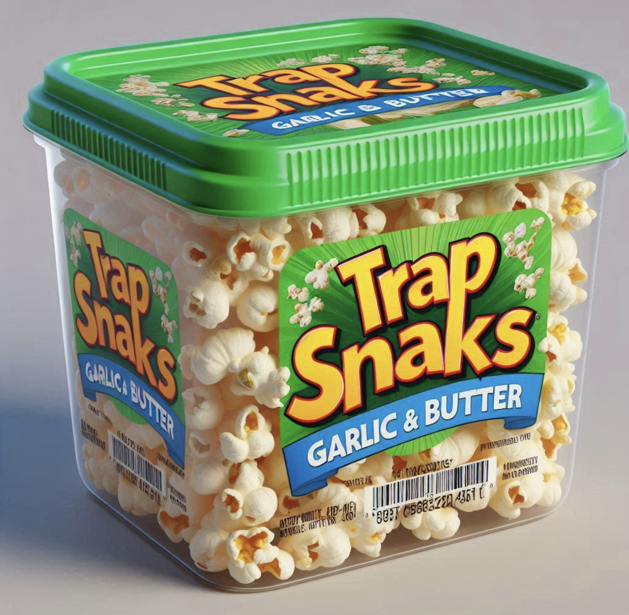 Trap Snaks Garlic & Butter Popcorn