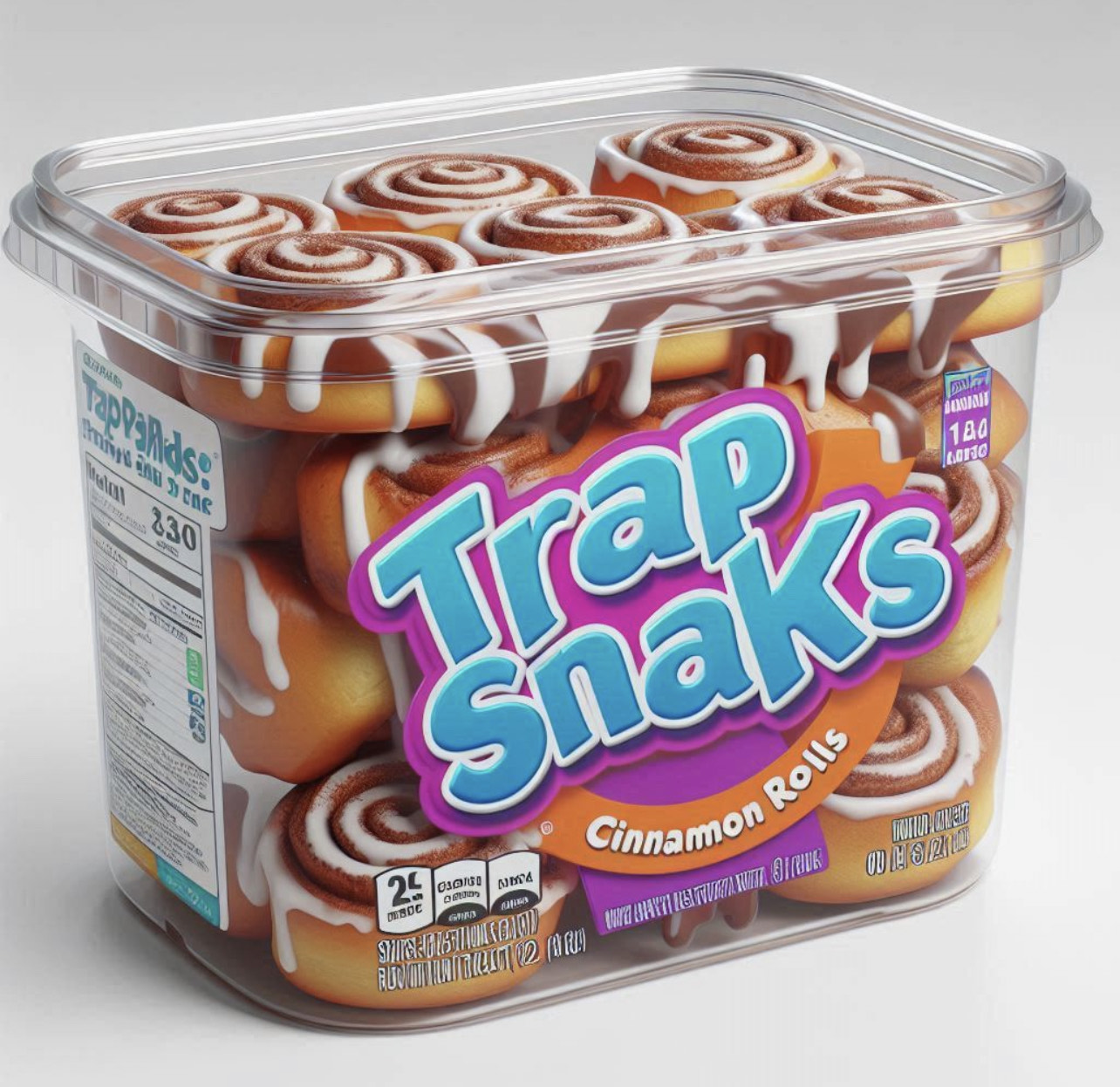 Trap Snaks Cinnamon Rolls