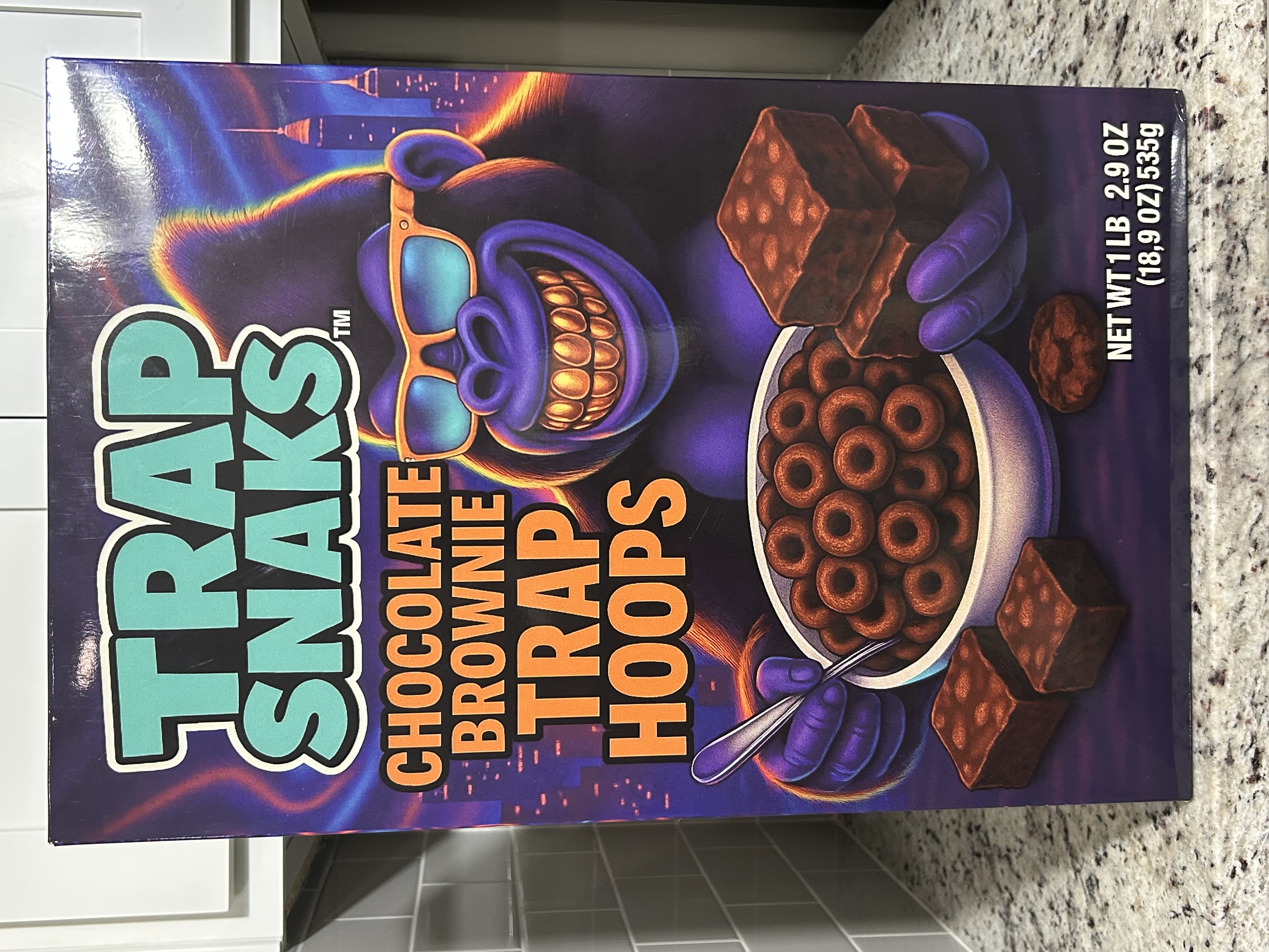 Trap Snaks Chocolate Brownie Trap Hoops