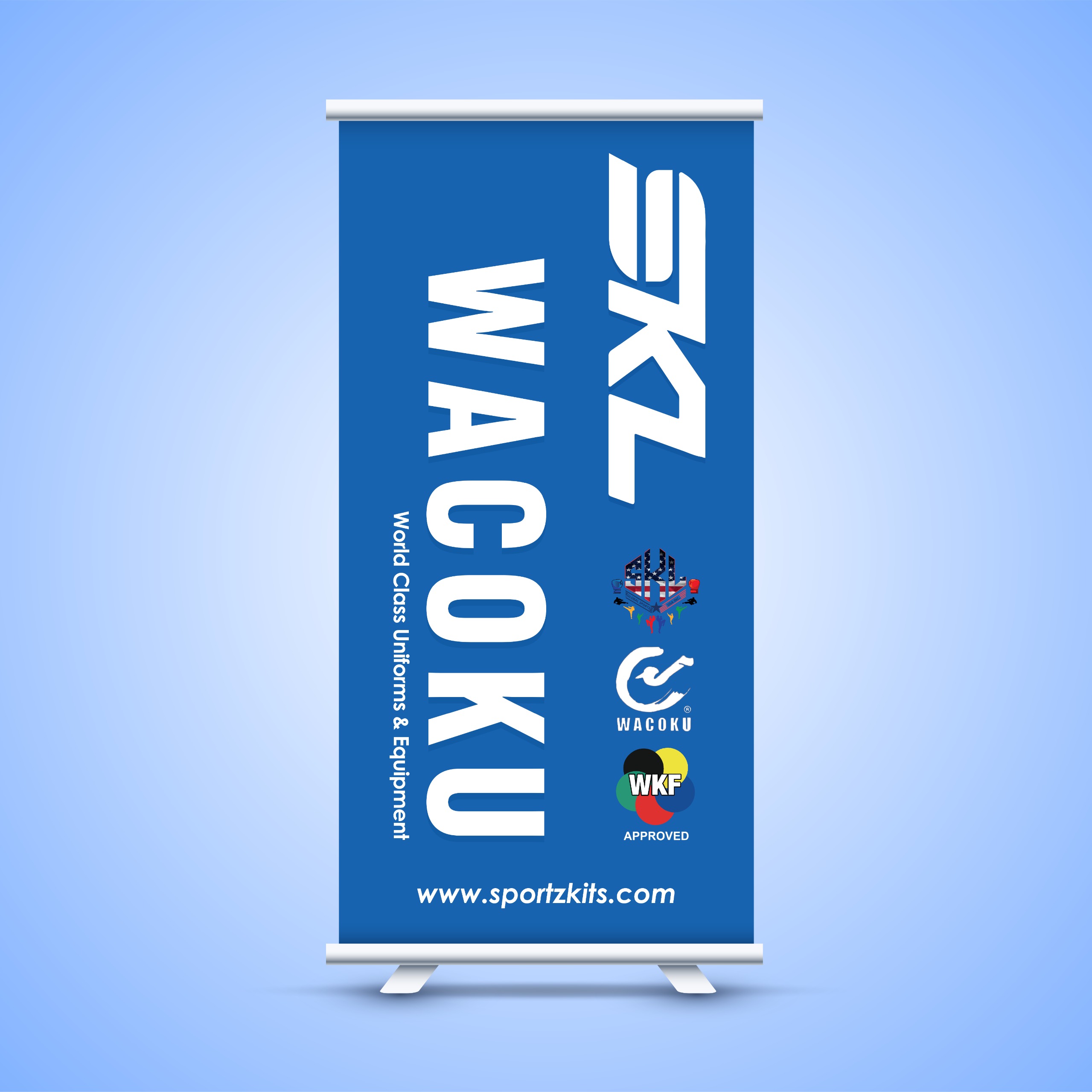Custom Roll-Up Standee Banners 6ft x2.5ft