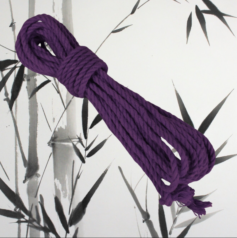  Purple Jute Rope - Μωβ Σχοινί Γιούτας