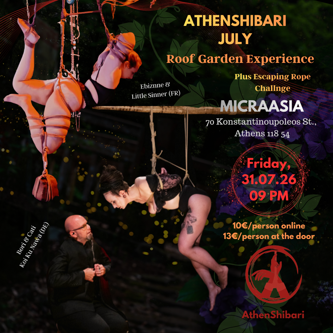 AthenShibari Night + Escaping Rope Challenge