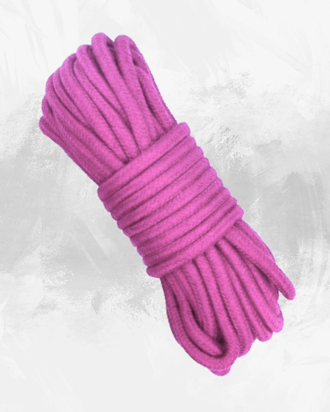 8m Soft Synthetic Rope 6mm Pink - 8μ Συνθετικό Μαλακό Σχοινί 6mm Ροζ