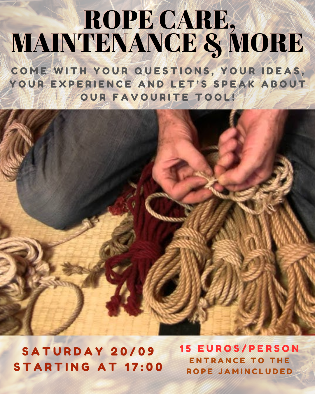 Rope Care, Maintenance and More - Επεξεργασία Σχοινιών και άλλα