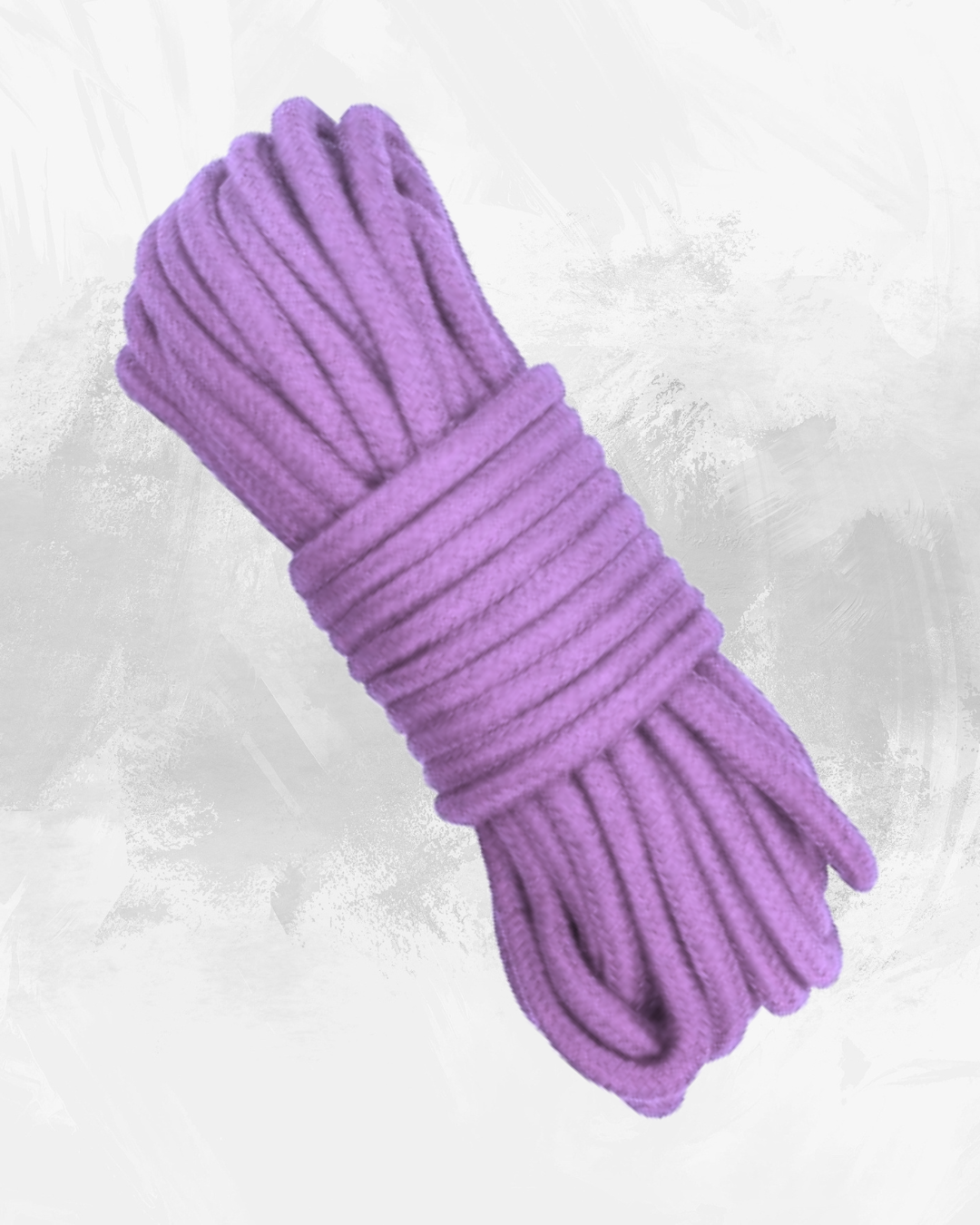 8m Synthetic Cotton Rope 6mm Lavender Purple - 8μ Συνθετικό Βαμβακερό Σχοινί 6mm Λιλά Μωβ