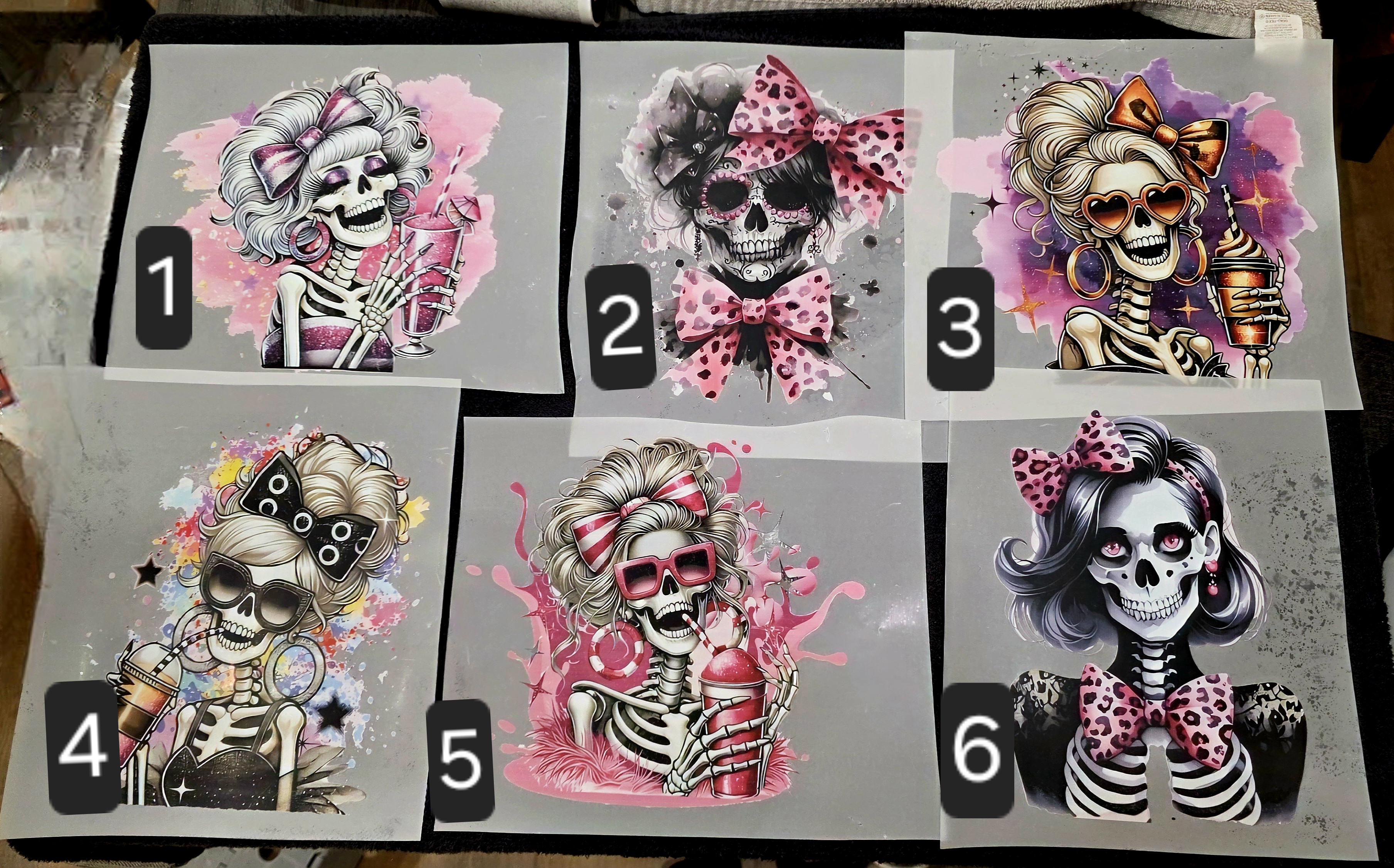 💀✨ TShirt Listing: “Glam to the Bone” – Skeleton Style Icons Tee