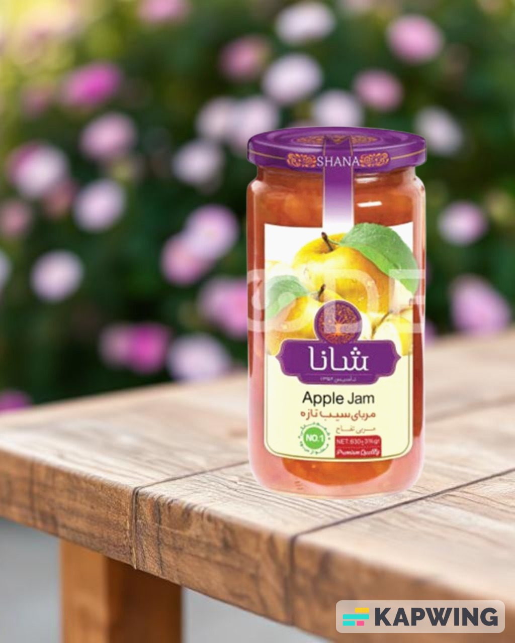 Premium Murabba Apple Jam 830GM – Antioxidant-Rich, Sugar-Free, Organic & Gluten-Free | پریمیم مربہ سیب کا جام – اینٹی آکسیڈنٹس سے بھرپور، شوگر فری، خالص اور گلوٹن فری