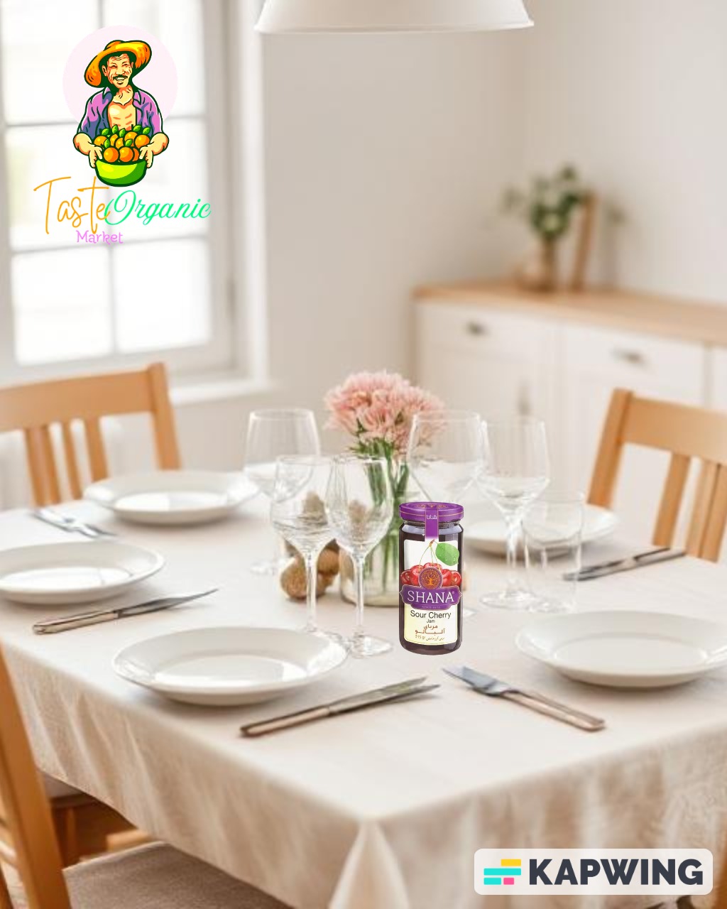 Premium Sour Cherry Murabba Jam 830GM – Sugar-Free, Antioxidant-Rich, and Naturally Tart-Sweet | شانا کھٹا میٹھا چیری مربہ – شوگر فری، اینٹی آکسیڈنٹس سے بھرپور، ایرانی ذائقہ جو یاد رہ جائے