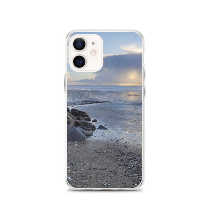 Coque iPhone “Crépuscule sur la mer”Création Ambrematique 44