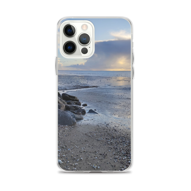 Coque iPhone “Crépuscule sur la mer”Création Ambrematique 44