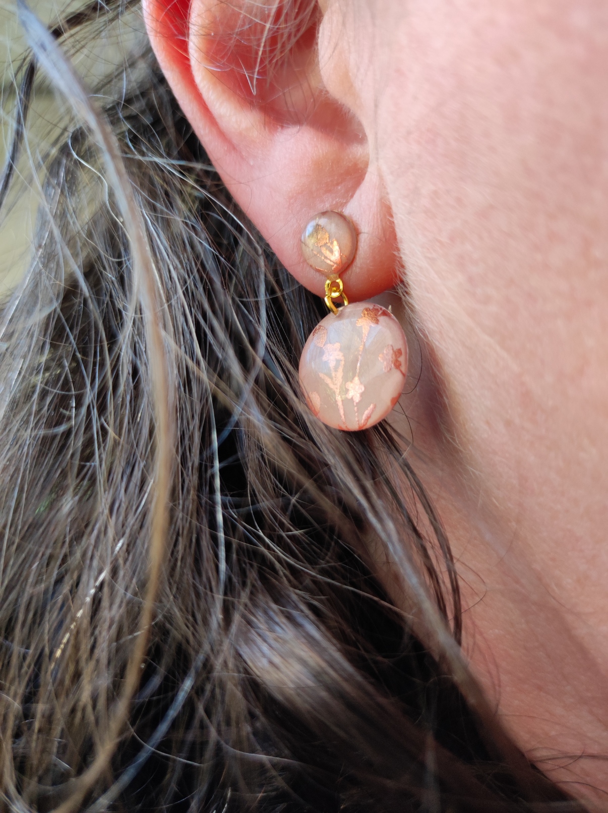 Boucles d'oreille doux printemps