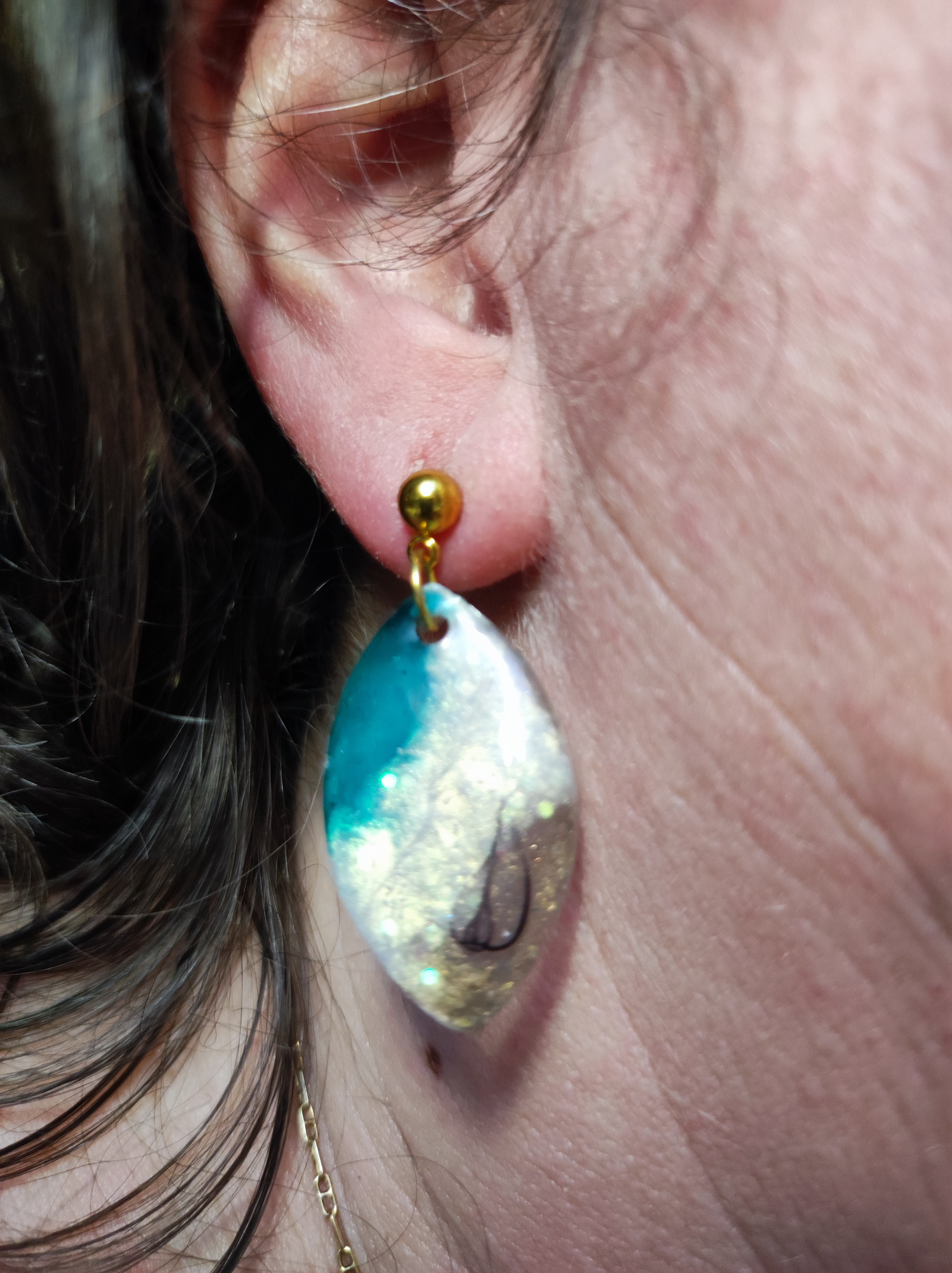 Boucles d'oreille Plage