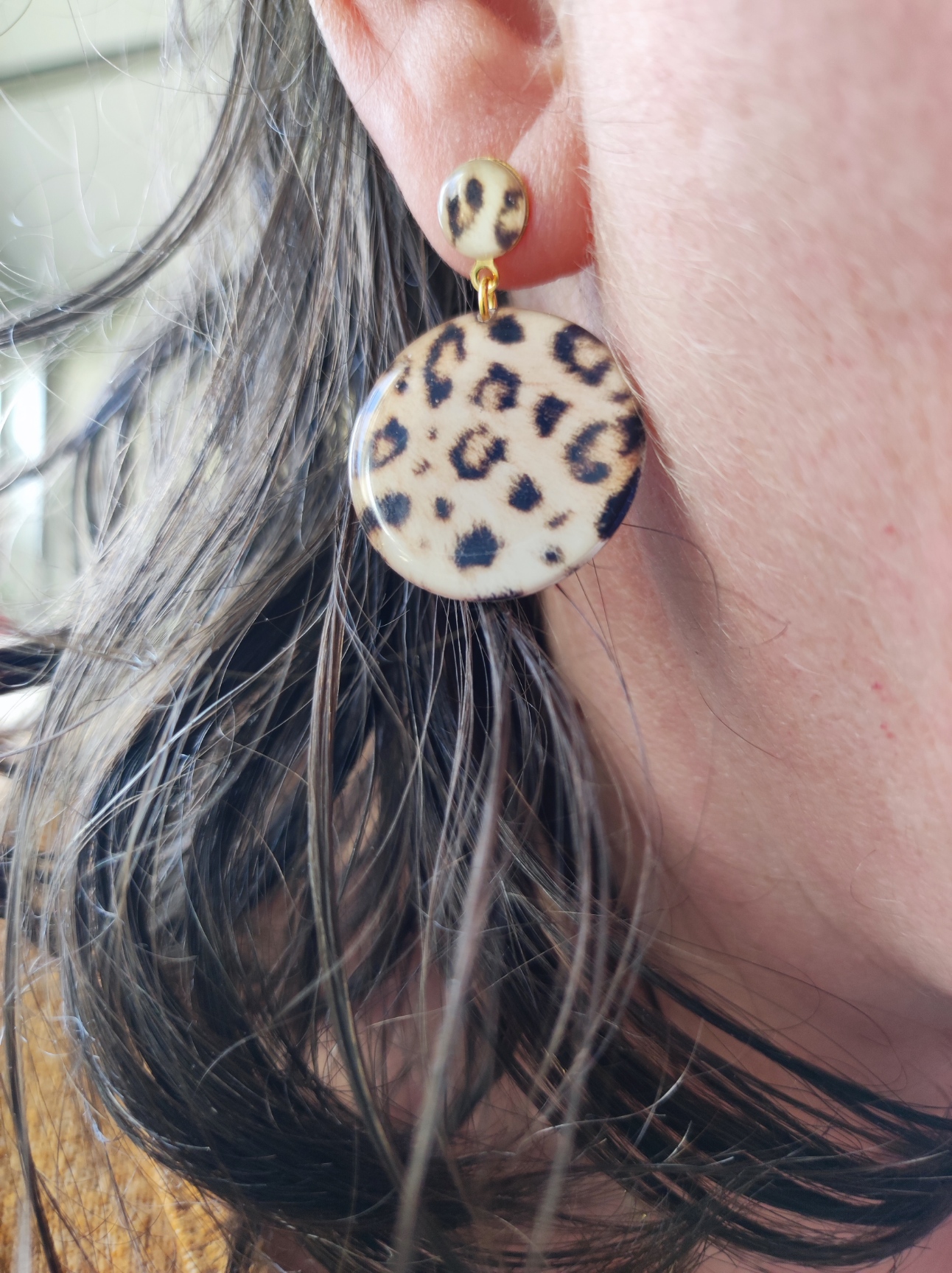 Boucles d'oreilles Panthère de l'amour