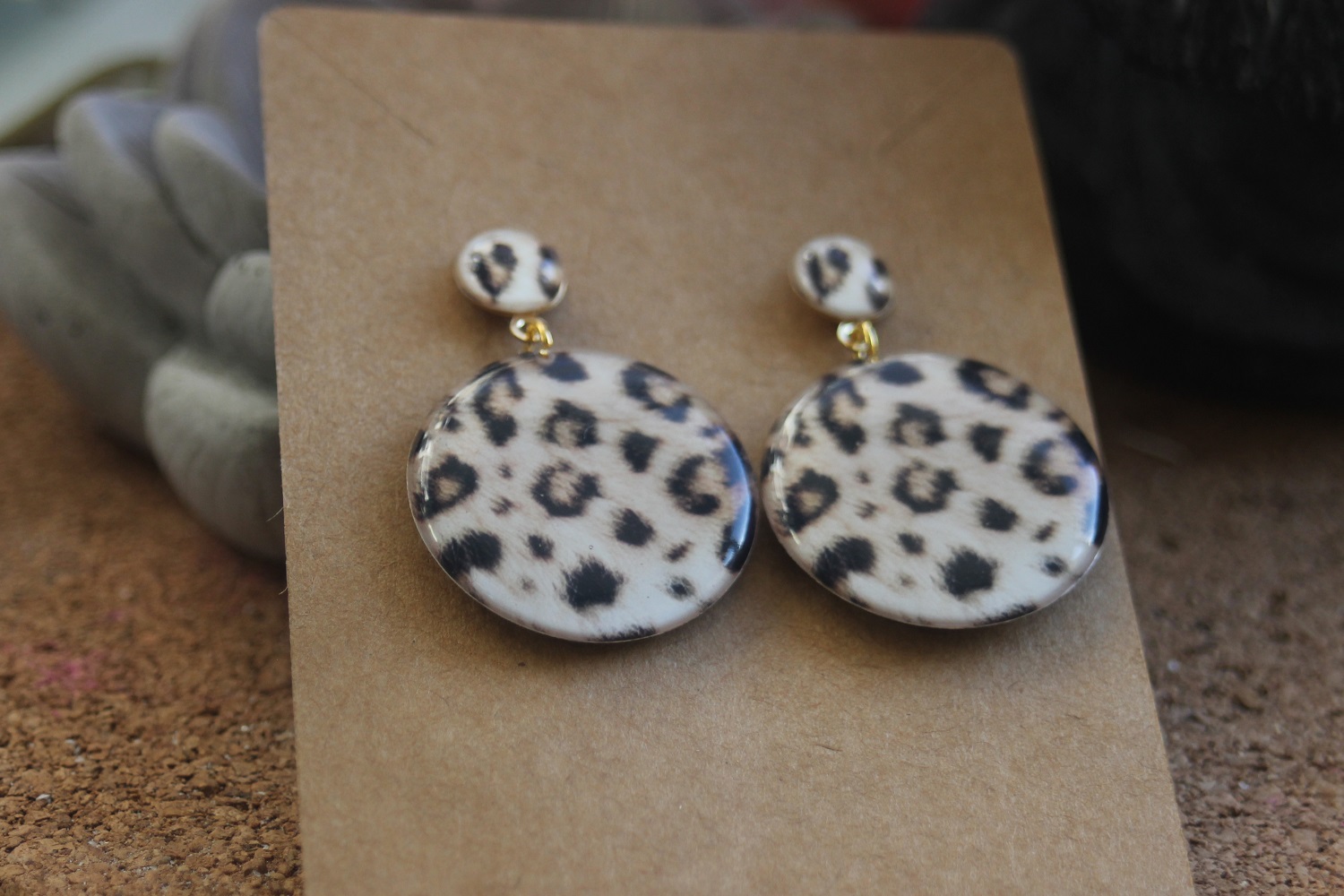 Boucles d'oreilles Panthère de l'amour