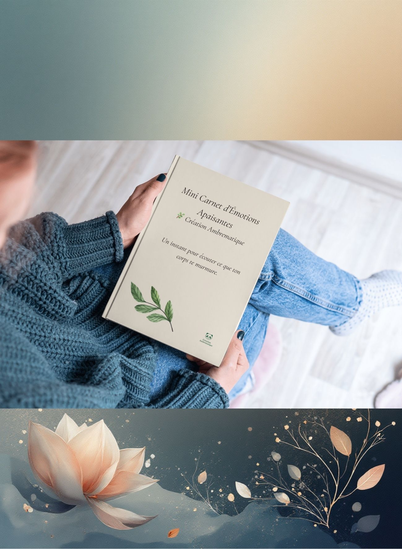 ✨ Le mini carnet émotionnel offert – pour te reconnecter à ton cœur🌱
