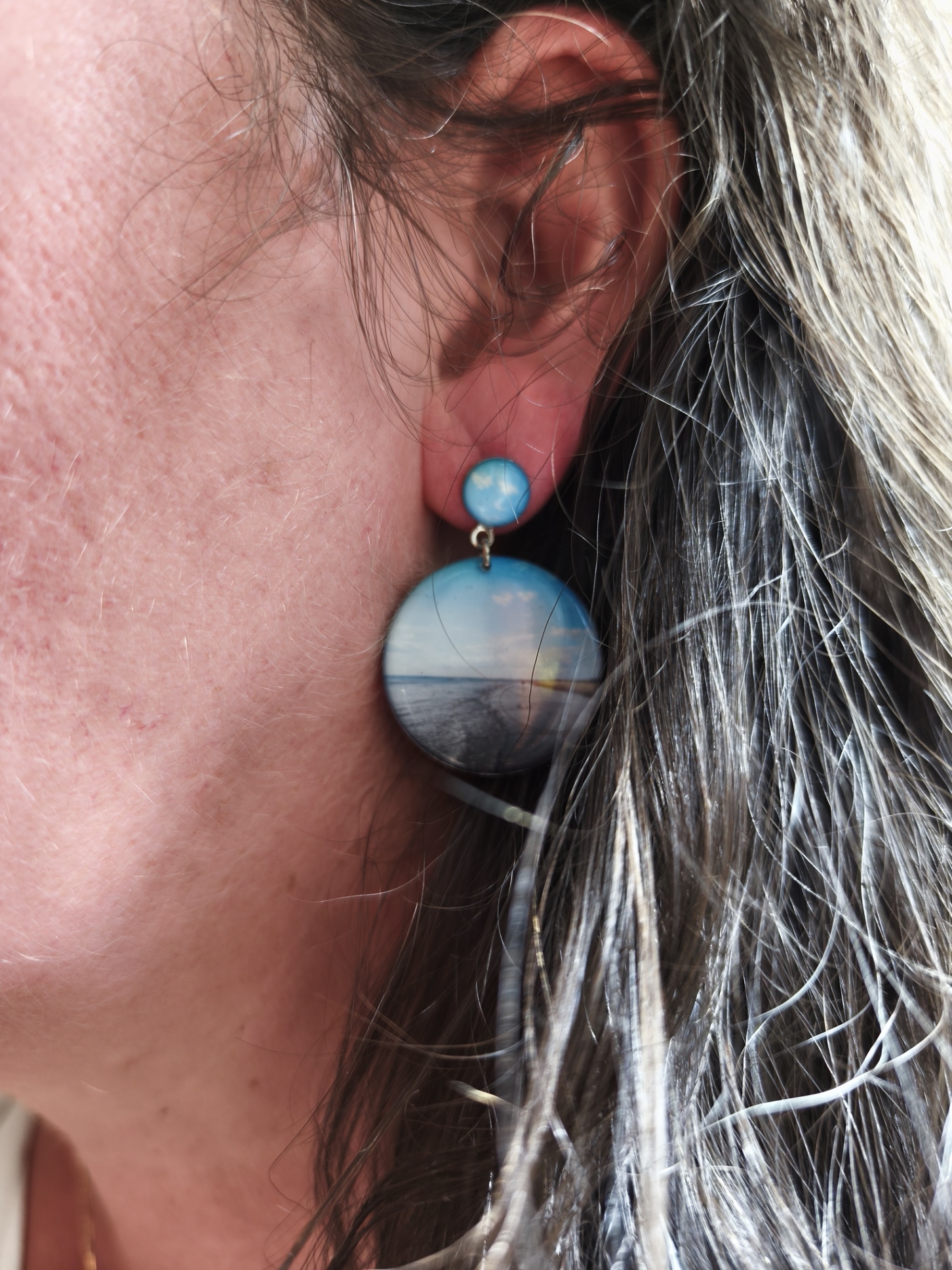 🌊 Boucles d’oreilles “Éclat de Plage”