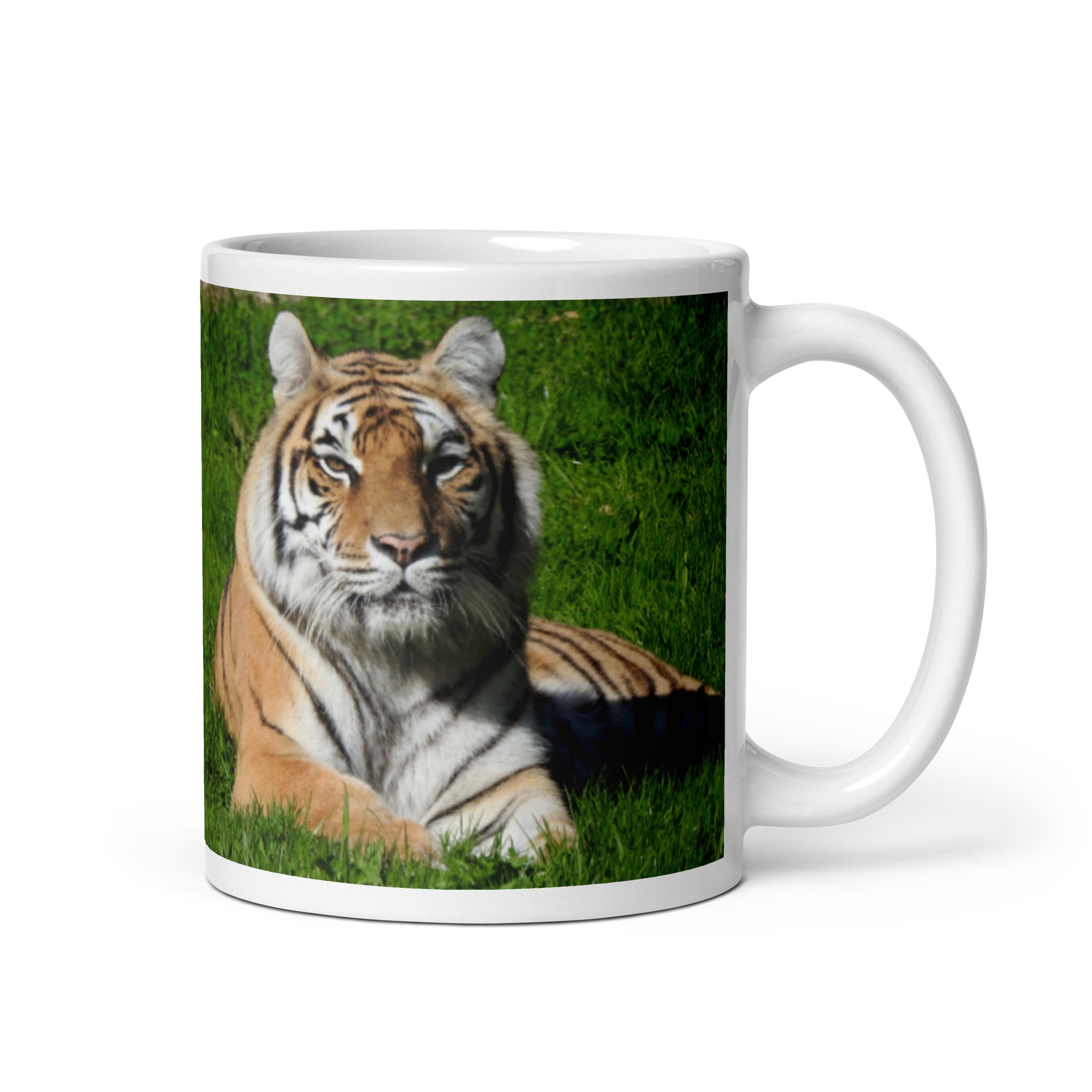 Mug Tigre “Dans le silence, la puissance s’éveille” 