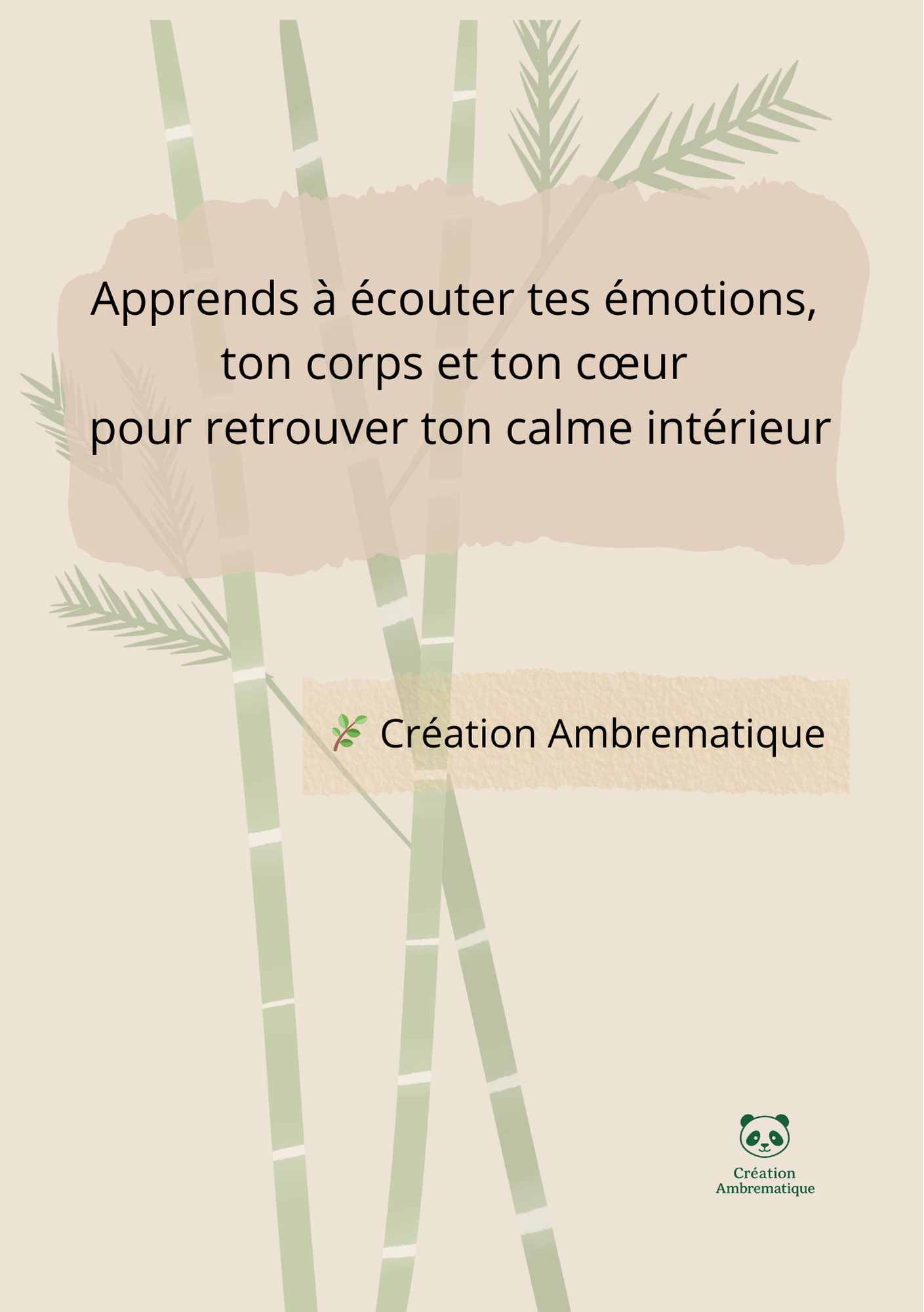 Carnet Émotionnel Apaisant · 46 pages de guidance, rituels & écriture intérieure 🌿