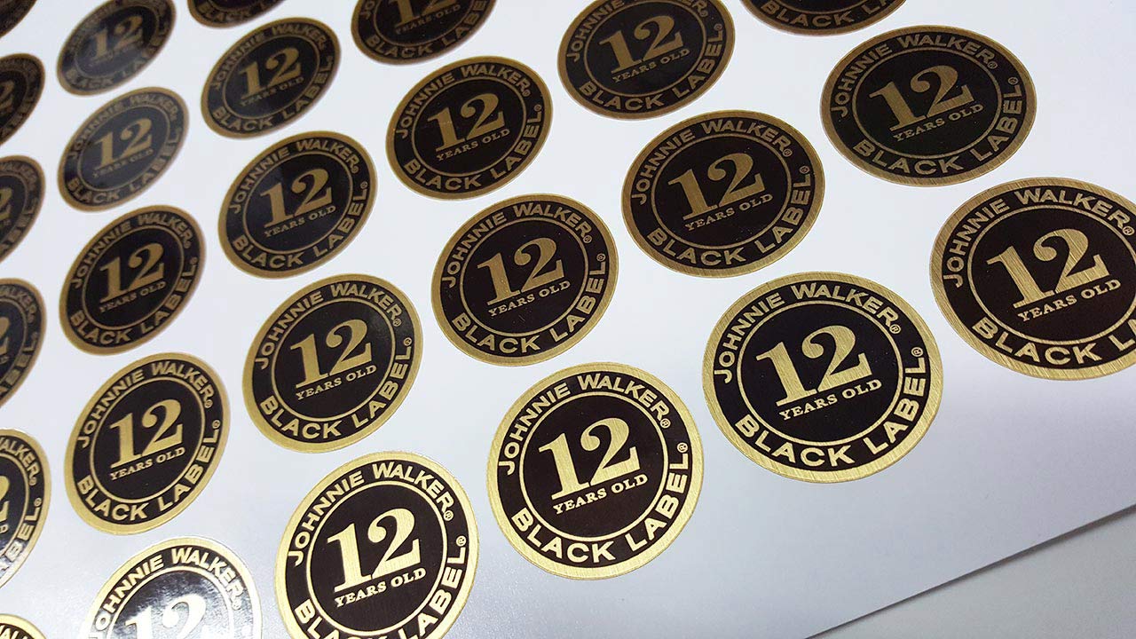 Velvet Lamination and Gold Foil Sticker (Sheet Rate of 13x19 Size)