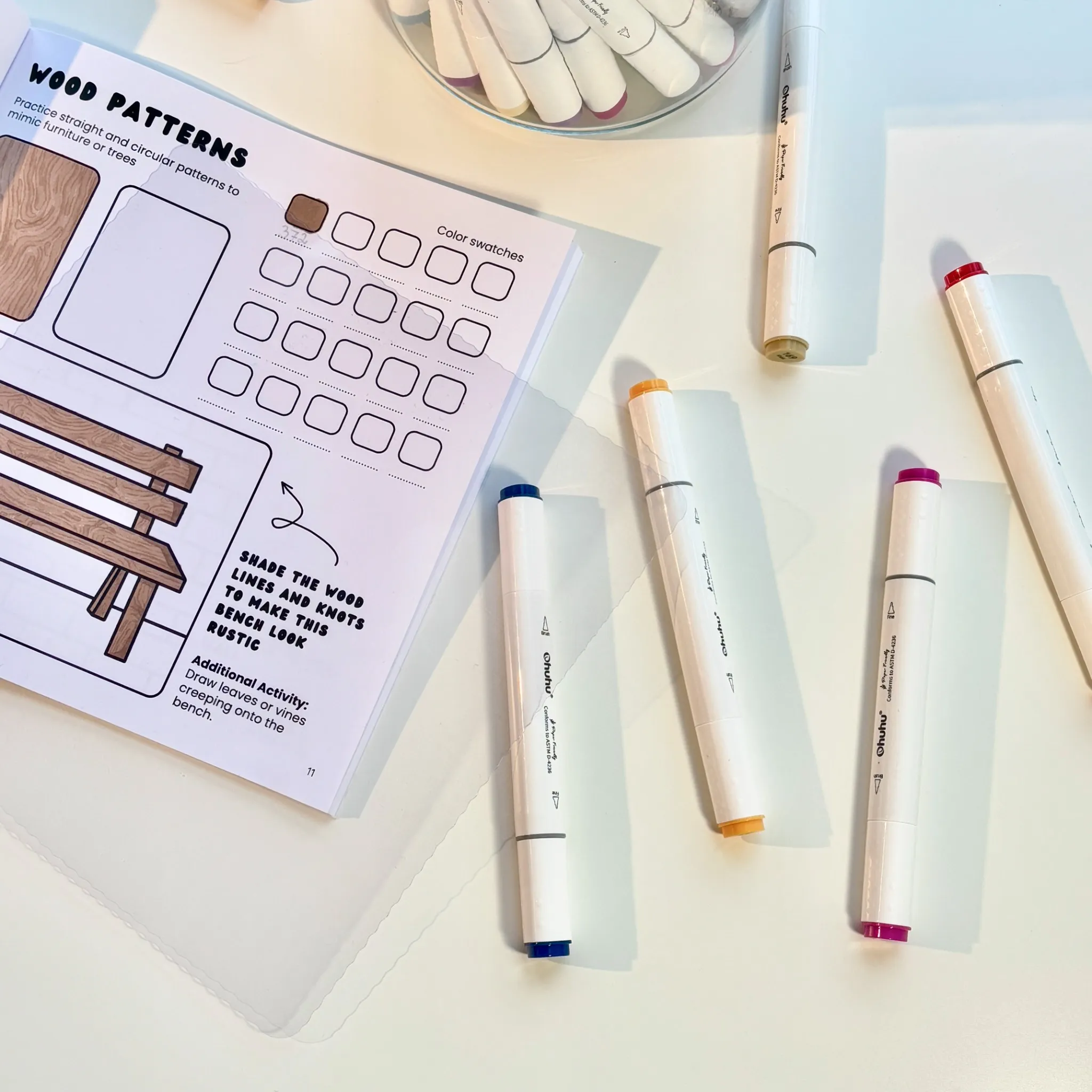 coloring protective sheet