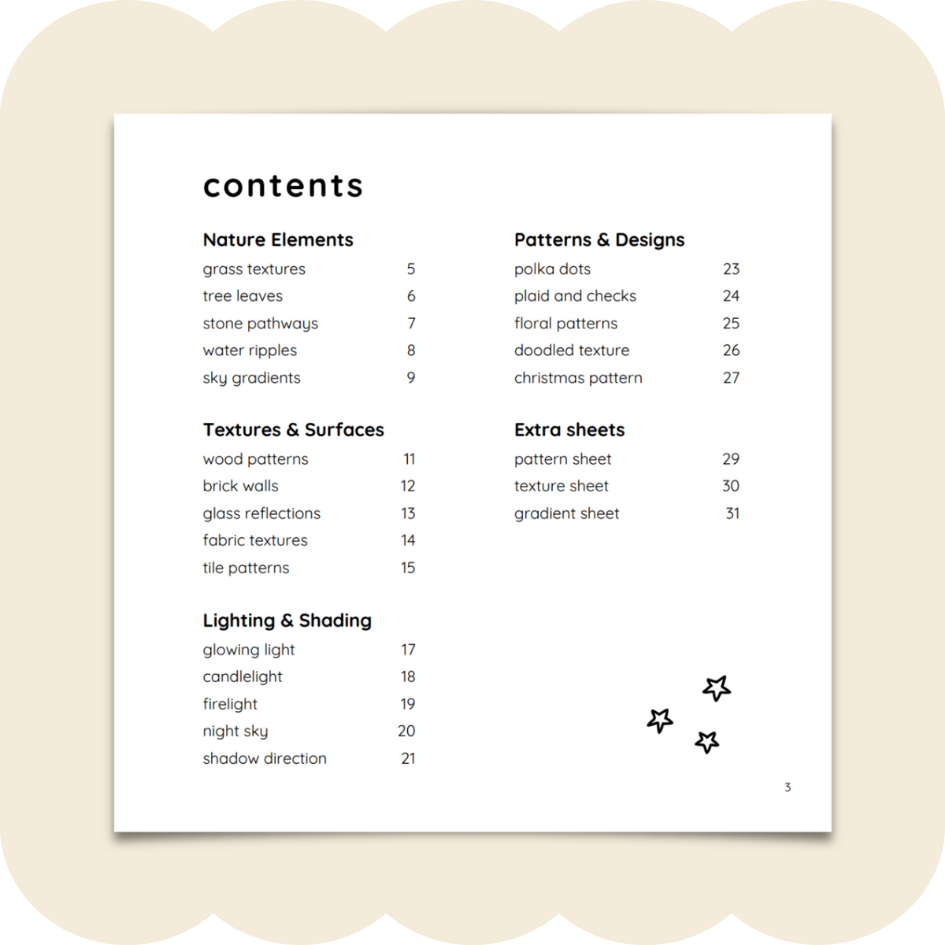 color & learn | 23 digital practicing pages