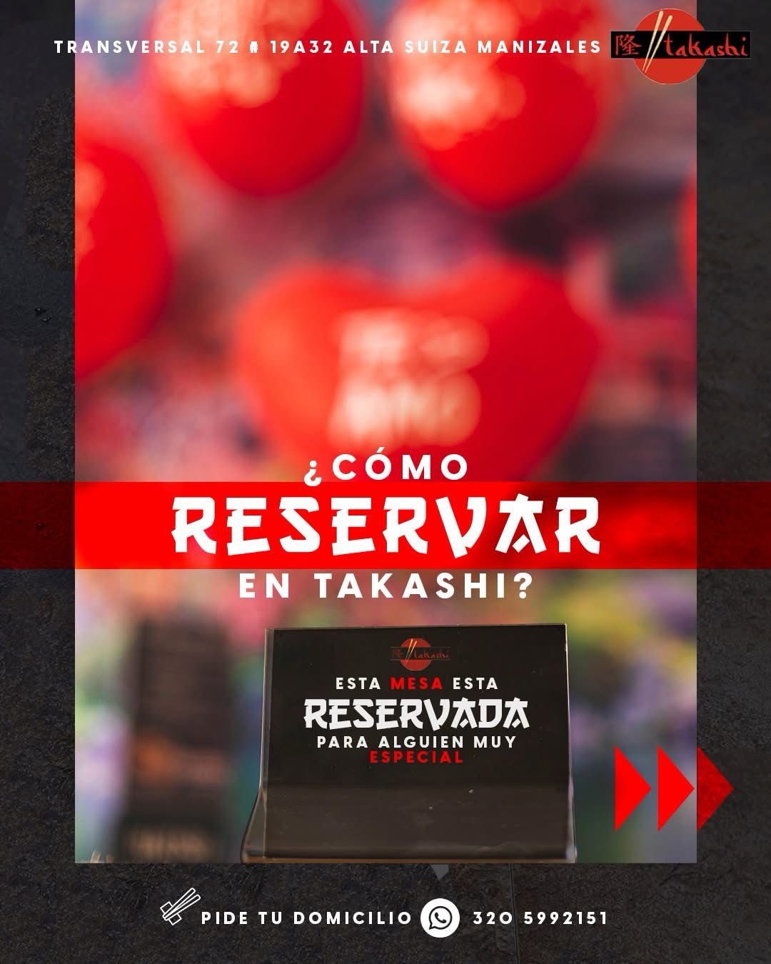 Reserva Con Decoracion