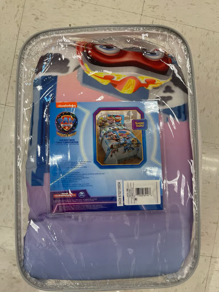 Paw Patrol The Mighty Movie Microfiber Twin Comforter