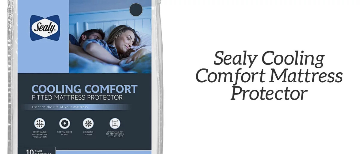 Sealy Cooling Comfort Fitted Mattress Protector