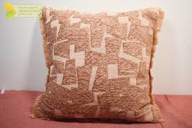 Threshold Geometric Patterned Cut Velvet Square 18x18" Throw Pillow*