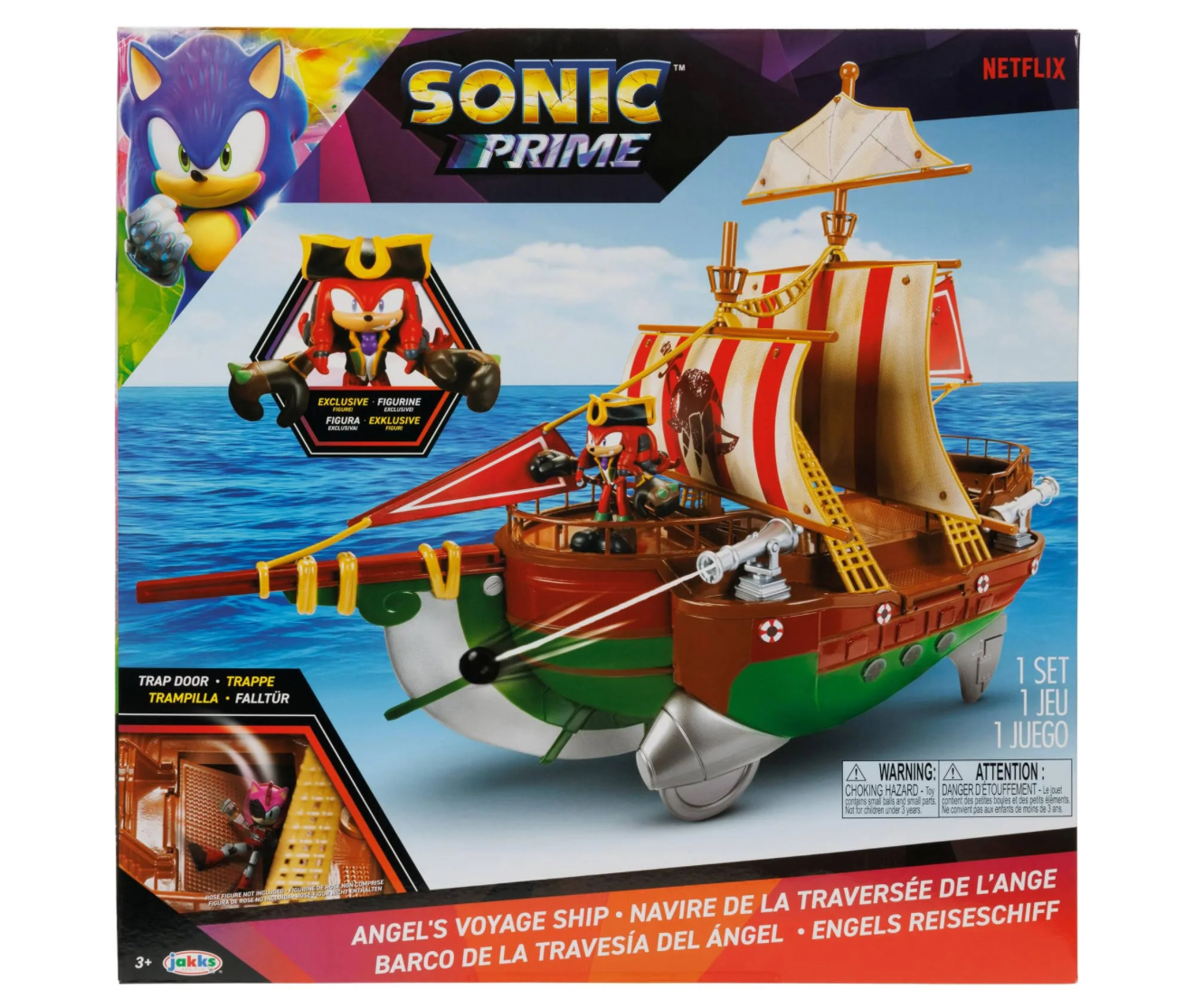 Sonic Prime Angel's Voyage Ship Playset