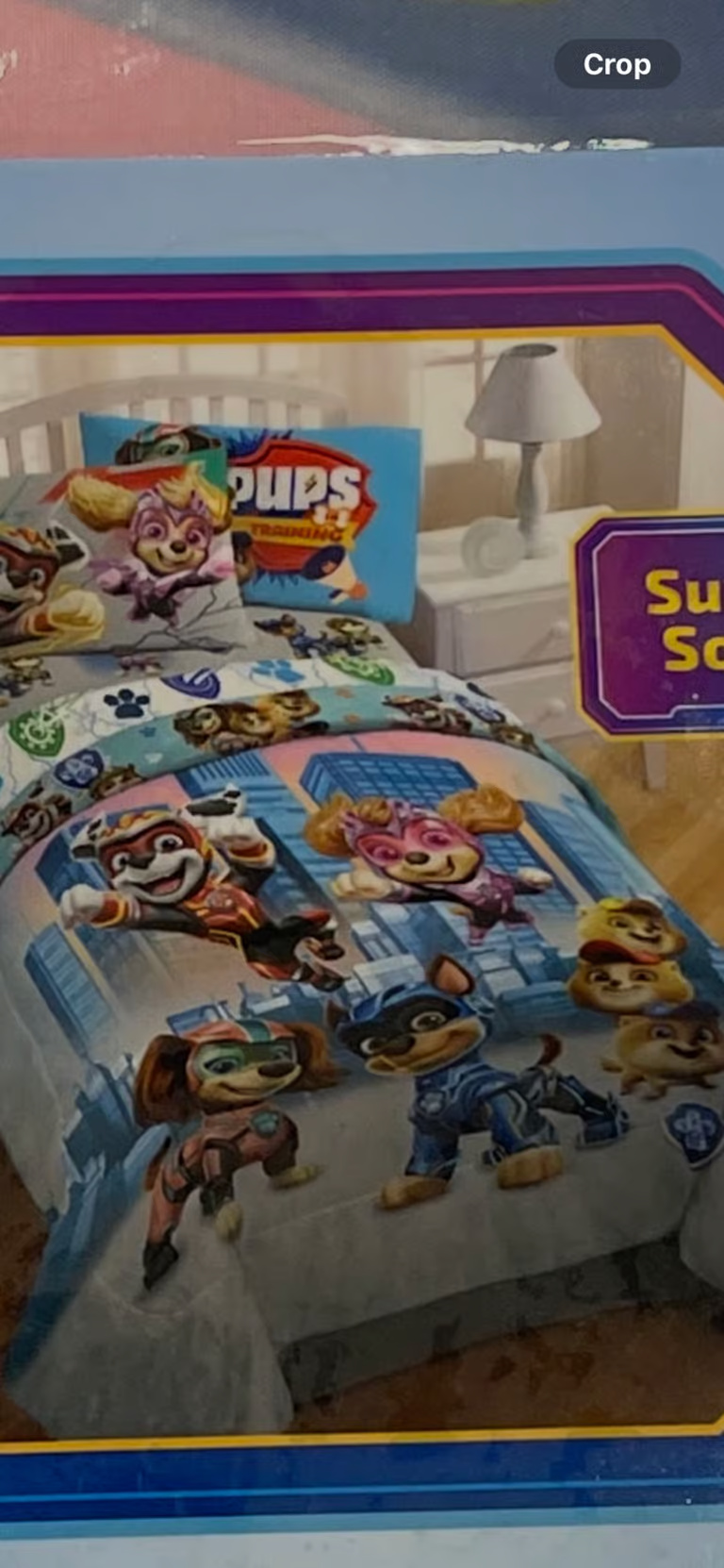 Paw Patrol The Mighty Movie Microfiber Twin Comforter
