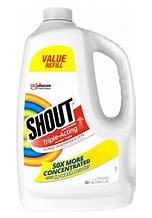 Shout Triple-Acting Laundry Stain Remover Value Refill