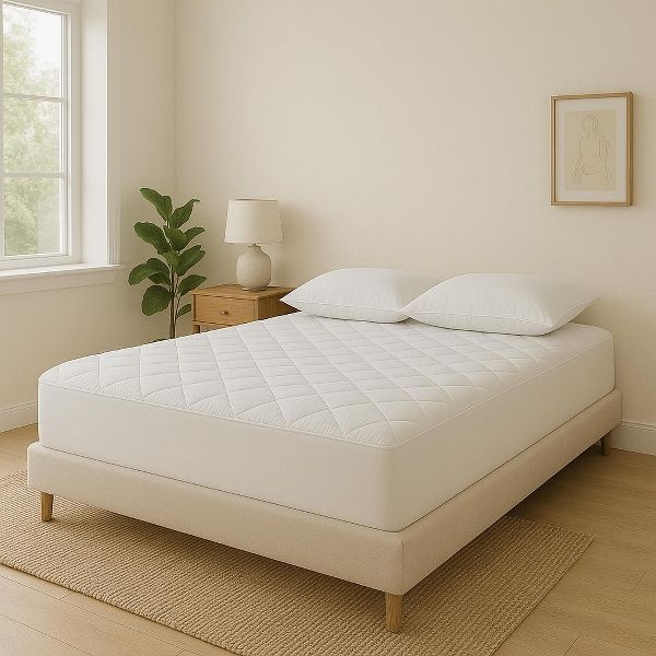Down Alternative Quilted Mattress Pad - 100% Cotton