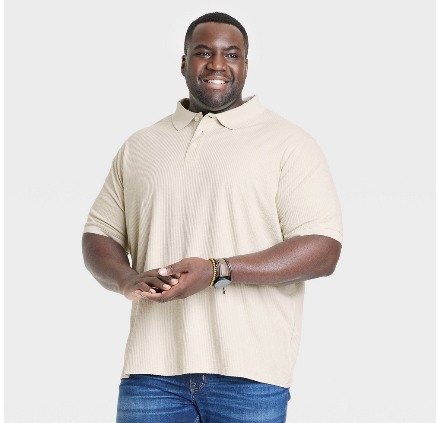 Men's Off-White Textured Shirt