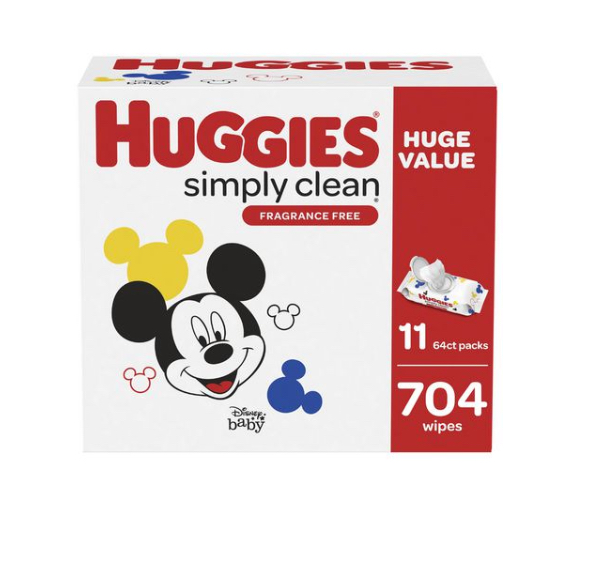 Huggies Simply Clean Wipes