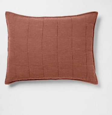 Space Dyed Cotton Linen Sham