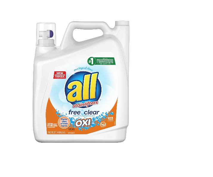 All Free Clear Advanced Oxi Laundry Detergent