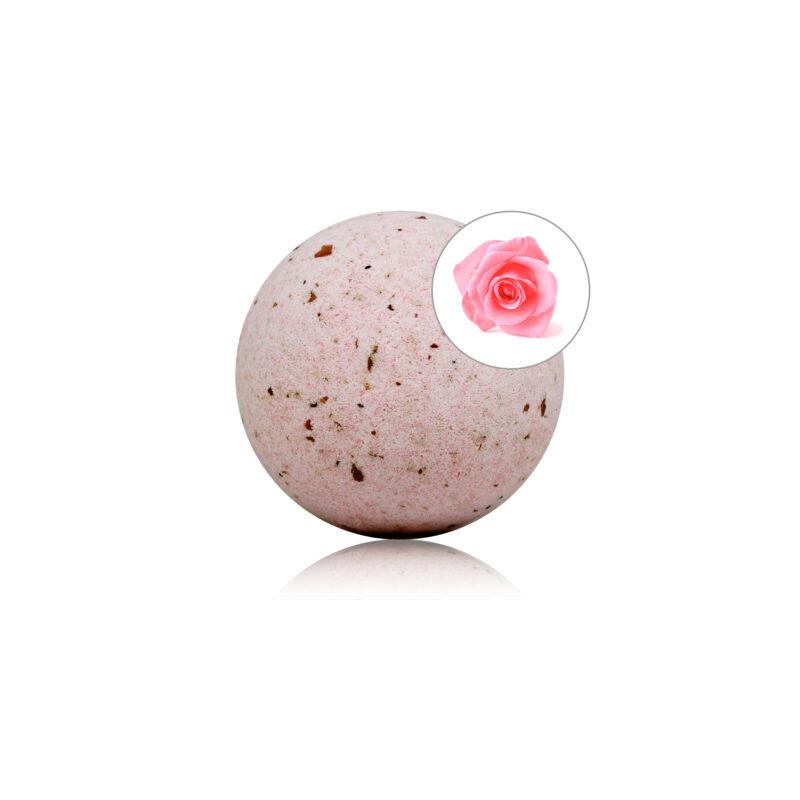 TALOKA Bath Bomb with Rose Petals 150 gr