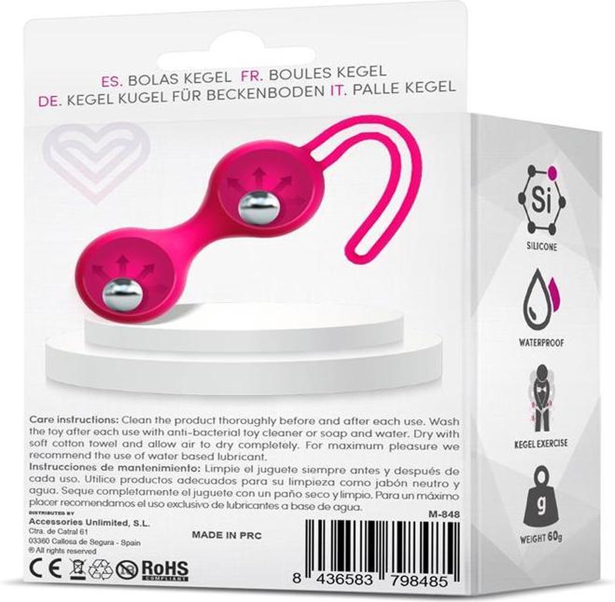 Fitty 3 - Dumbbell Kegel Balls 