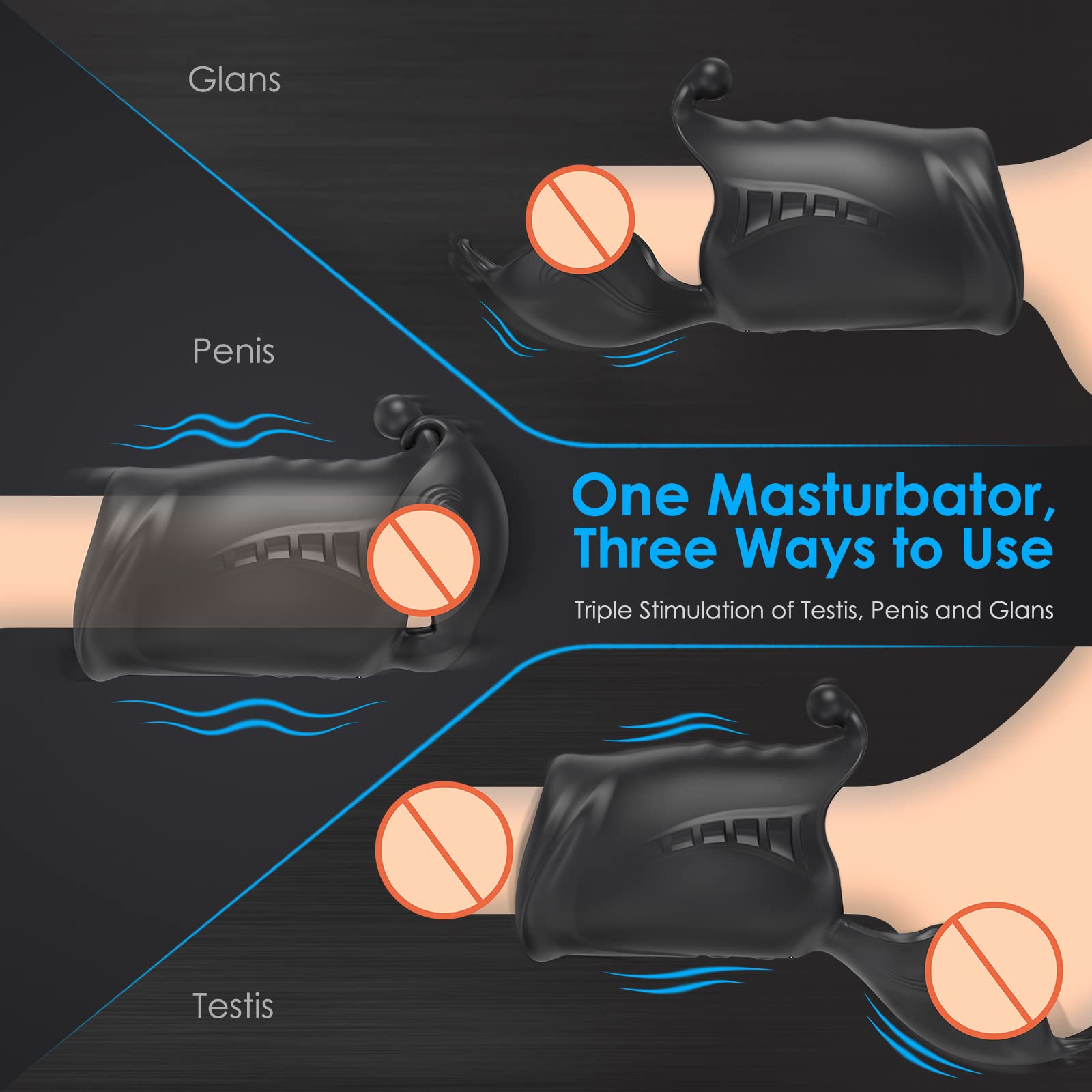 AdvaX One Masturbator Dual Motor Multiple Stimulation