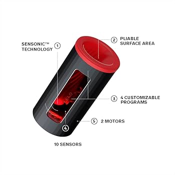 F1S V2X Male Masturbator Red