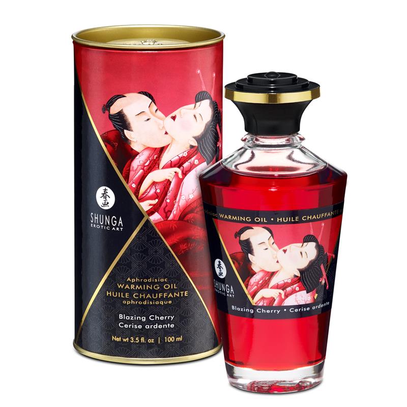 Shunga Warming Massage Oil 