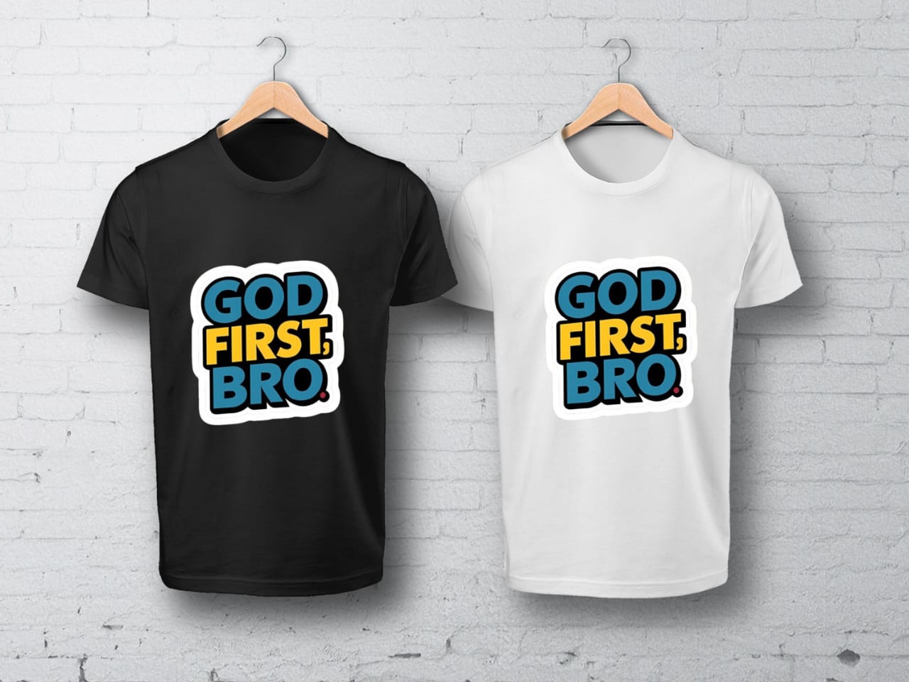 God First Bro T-Shirts