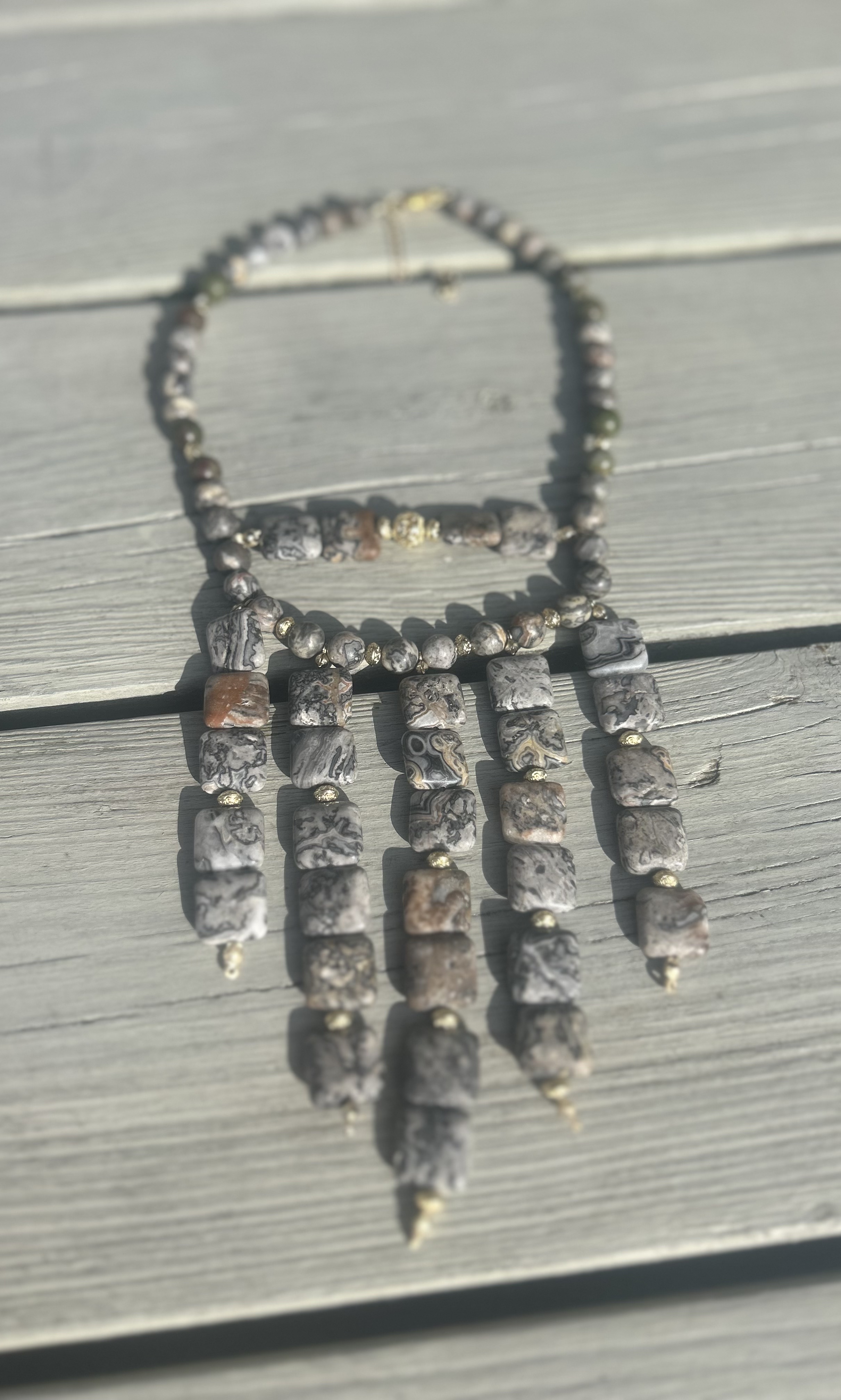 Artisanal Necklace "New York"