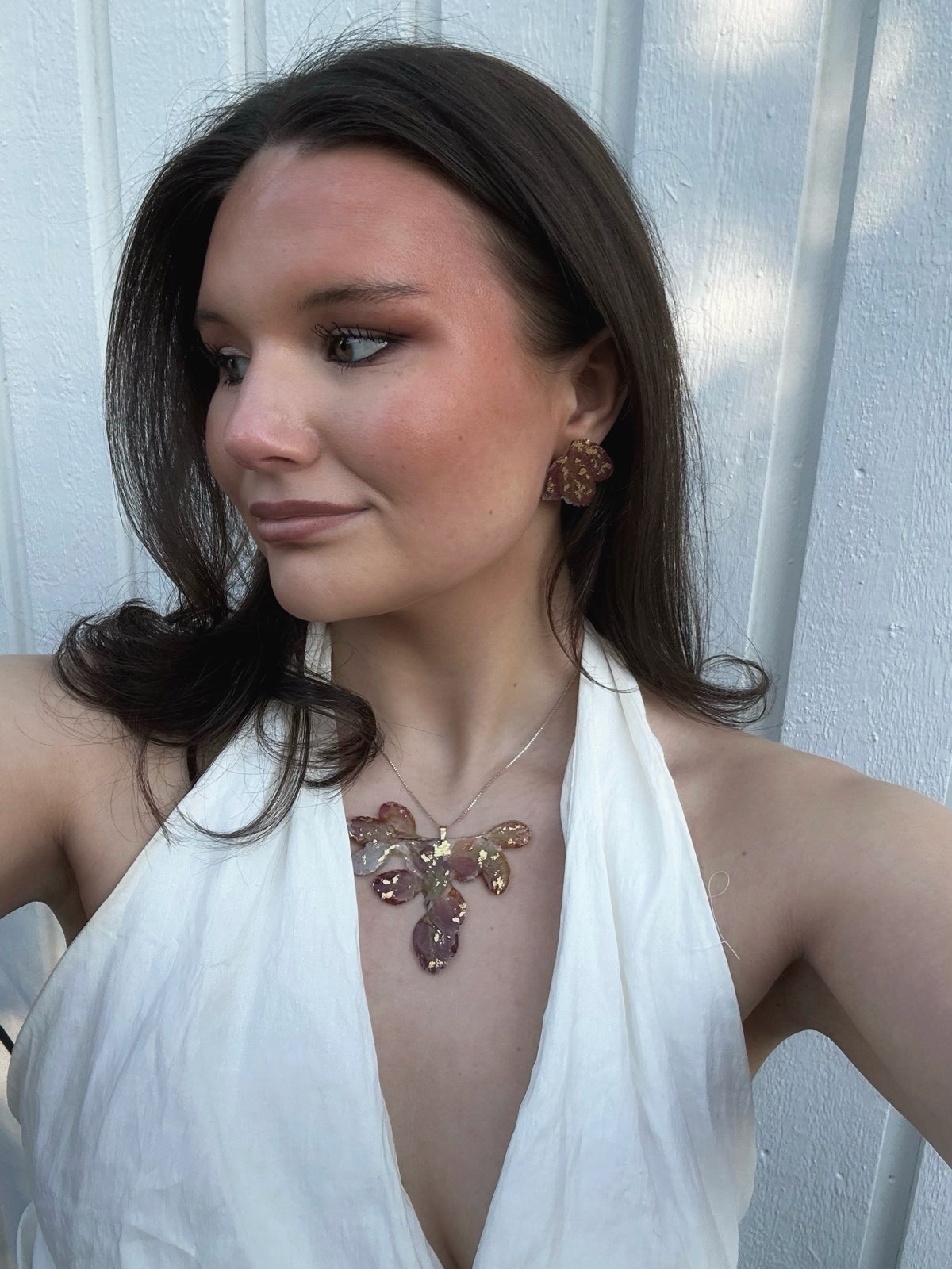 Elegant Leaf Necklace